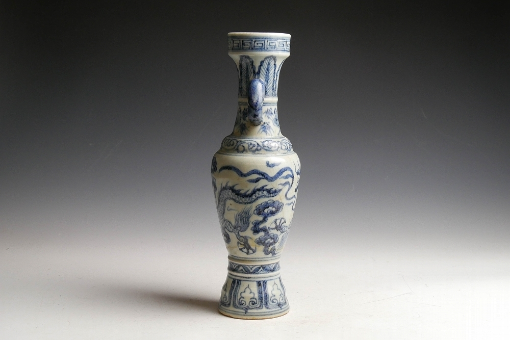景徳鎮窯◇青花人物文壺 青花水指 //中国景徳鎮製 景徳鎮製/中国美術