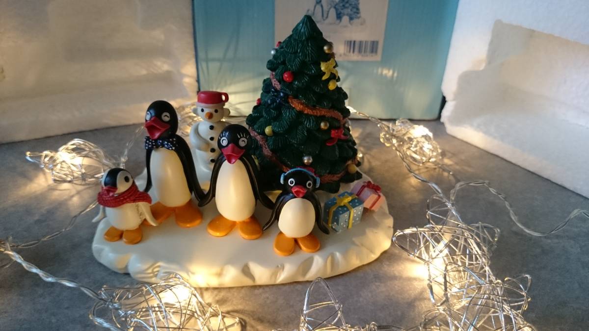 ピングー ポリレジン クリスマス フィギュア ピンガ クリスマスツリー