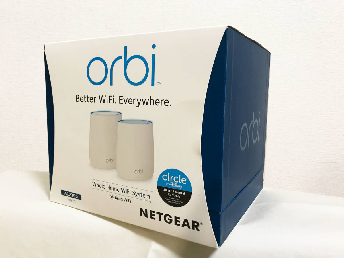 Orbi WiFi 6 Micro メッシュWiFiシステム 3台セット Amazon.co.jp