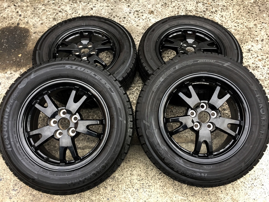 プリウス純正＆195/65R15 スタッドレスセット タイヤ・ホイールセット 