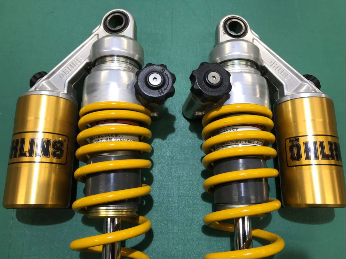 オーリンズ | サスペンション 330mm 320mm リモート オーリンズ フルアジャスターリアサスペンション 330ミリ GS400E GSX400E