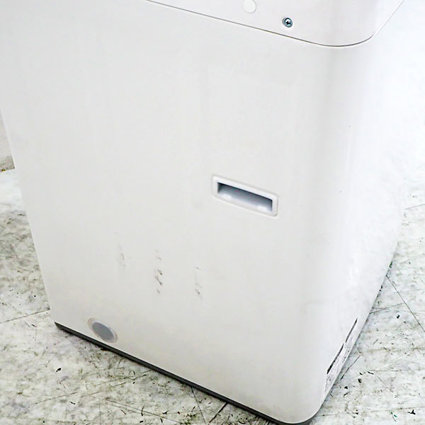 高年式2015年製 JH145 SHARP 4.5kg全自動洗濯機 ES-G45RC-W すすぎ1回コース搭載 節水対応モデル 外装キズ汚れ等 訳あり特価品