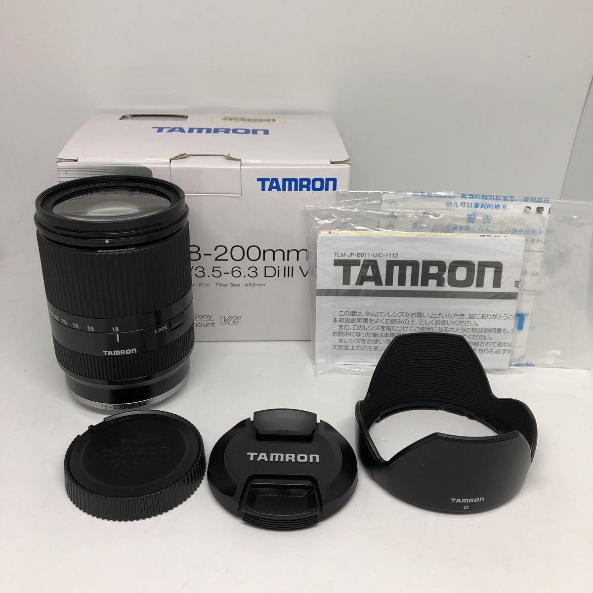 18-200mm TAMRON Di VC II III F⁄3.5-6.3 タムロン F Tamron F⁄