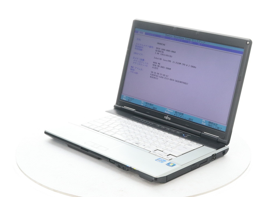 富士通 LIFEBOOK E741/D Core i7-2640M 4GB 500GBジャンク 【公式通販】