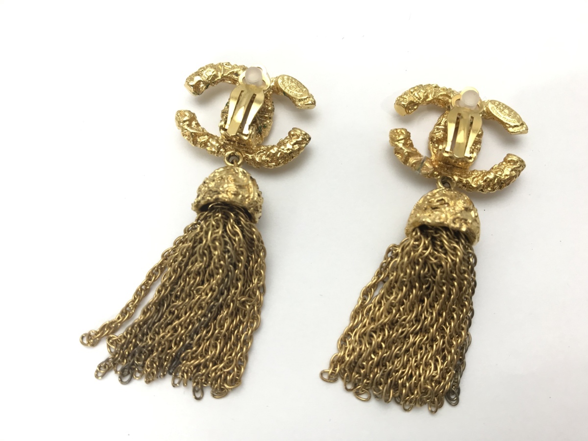 CHANEL シャネル ピアス 訳あり CHANEL シャネル ココマーク ピアス
