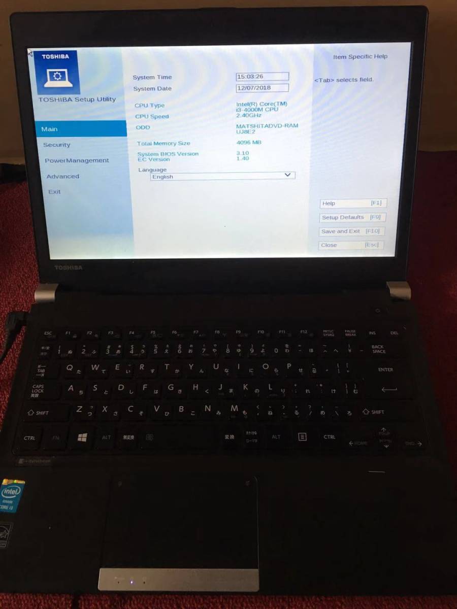 東芝 ノートパソコン R734⁄K dynabook 13.3型 R734 中古良品 在庫処分