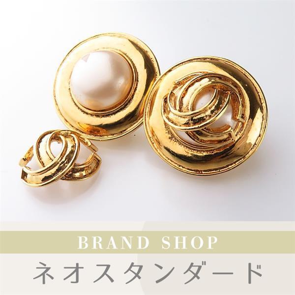 1円 □美品□ CHANEL シャネル 94P カラーストーン 片耳のみ クリップ