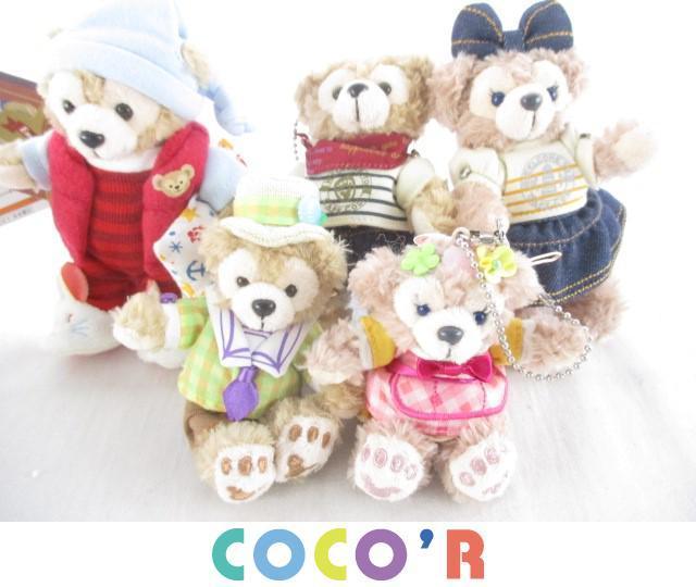 お買い得，低価 同梱可 良品 ディズニー ダッフィー シェリーメイ ぬいぐるみバッジ ストラップ パジャマ デニム スプリングタイム グッズセット(ディズニー)｜売買されたオークション情報、yahooの商品情 その他