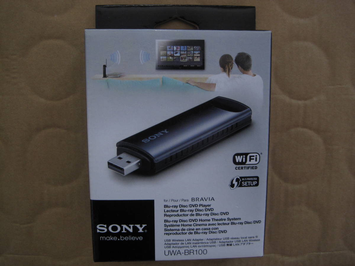 SONY ソニー UWA-BR100 使用少 送料無料 BRAVIAブ ラビア USB 無線LAN
