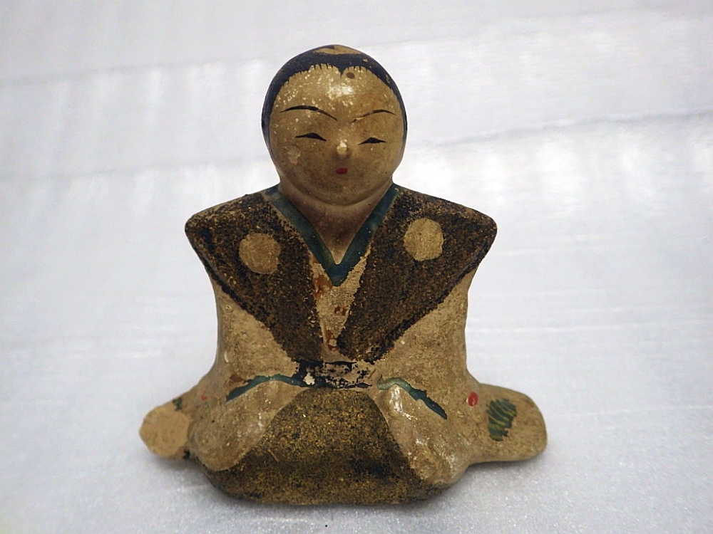 ○郷土玩具 6 裃 土人形 □検索：民芸品/作家名？/三春人形/伏見人形