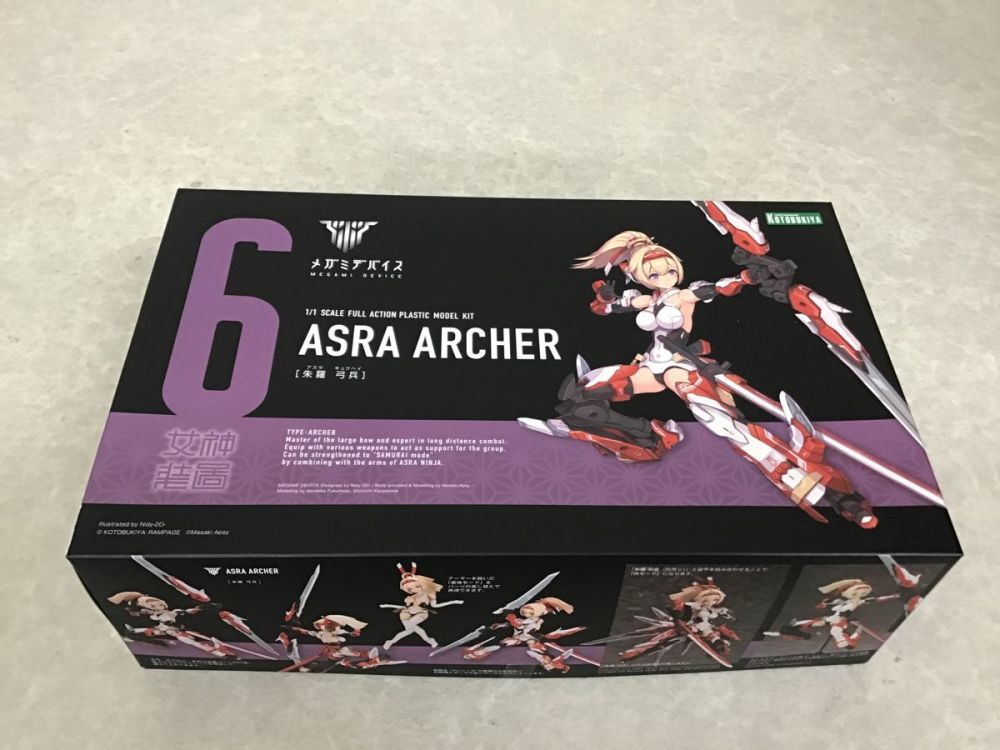 コトブキヤ メガミデバイス 1/1 朱羅 弓兵 朱羅 弓兵 絆 壽屋(KOTOBUKIYA) 全高約 プラモデル[コトブキヤ]《在庫