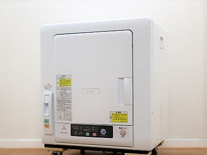 Dec3 HITACHI 日立 衣類乾燥機 容量6㎏ 2017年製 DE-N60WV ピュアホワイト エアハッチ 2Way乾燥 ふんわりガード ...