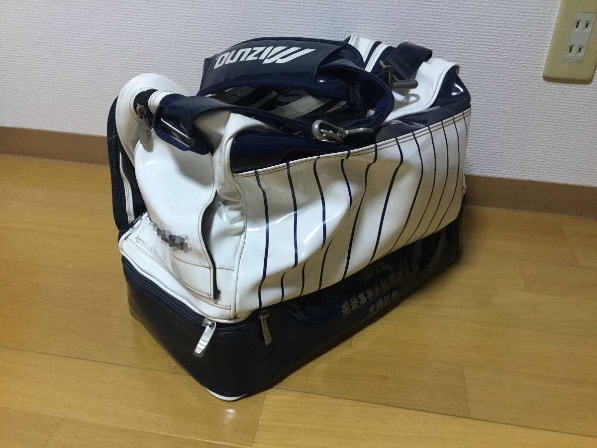 004] 東海大仰星高校 野球部 エナメルバッグ 甲子園出場記念 ※個人名 