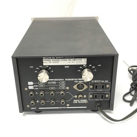 SONY TA-4300F チャンネル デバインダー 音響機材 ソニー ジャンク