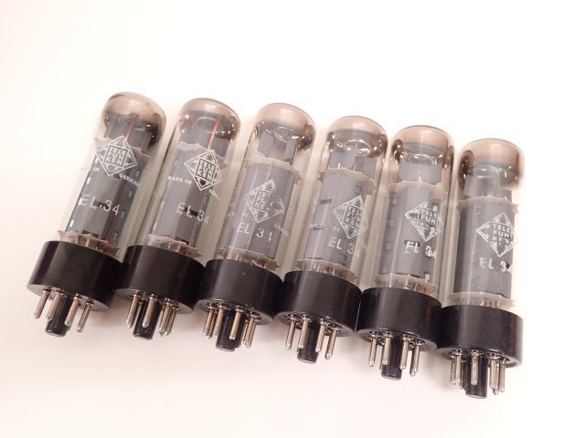 た 真空管 TELEFUNKEN EL34 2本セット 【公式通販】
