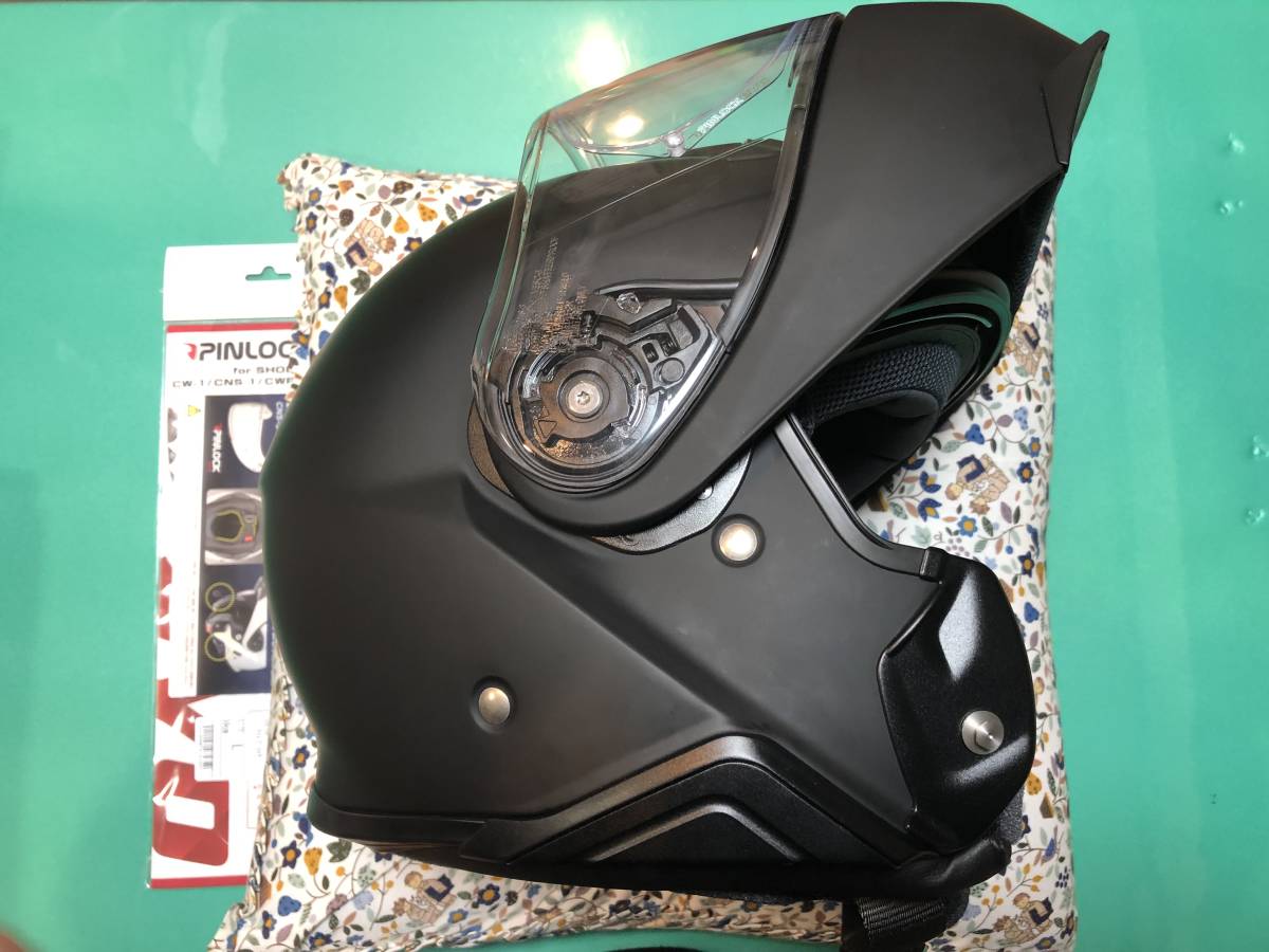 ◆SHOEI ショウエイ NEOTECⅡ システムヘルメット マットブラック Lサイズ◆_4