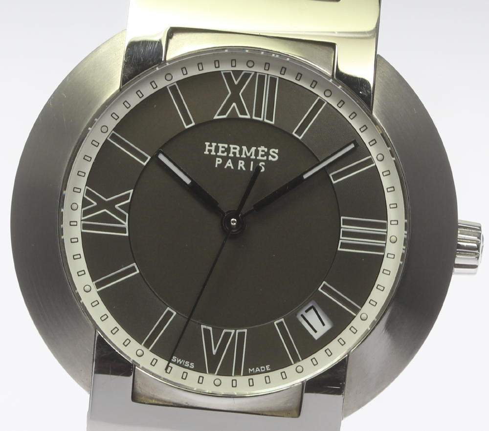 HERMES エルメス ノマード NO1.710 メンズ SS クォーツ 中古品 【公式