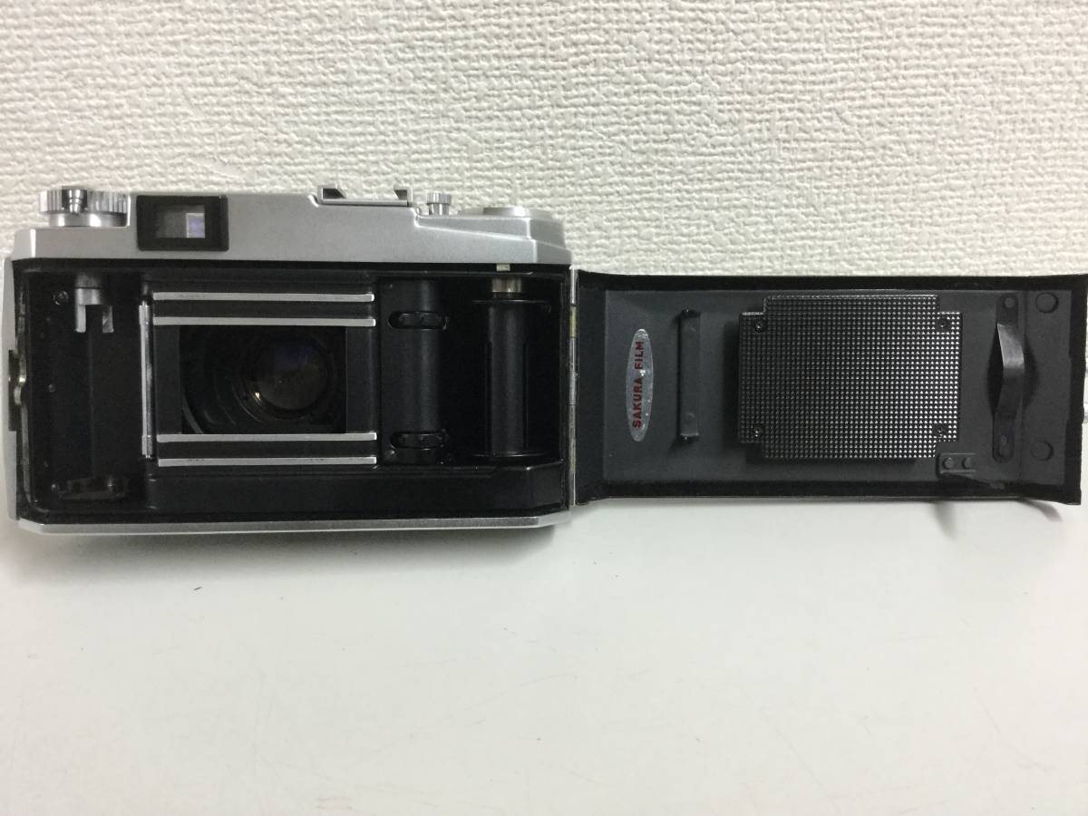 ★コニカ Ⅲ　Konishiroku Hexanon 1:2.4 f=48mm　革ケース付★