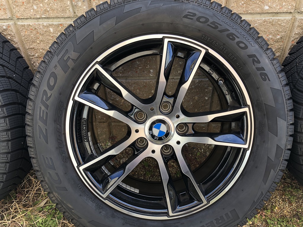 バリ山 美品】F45，F46 PCD112 ケレナーズJr e5 センターキャップBMW