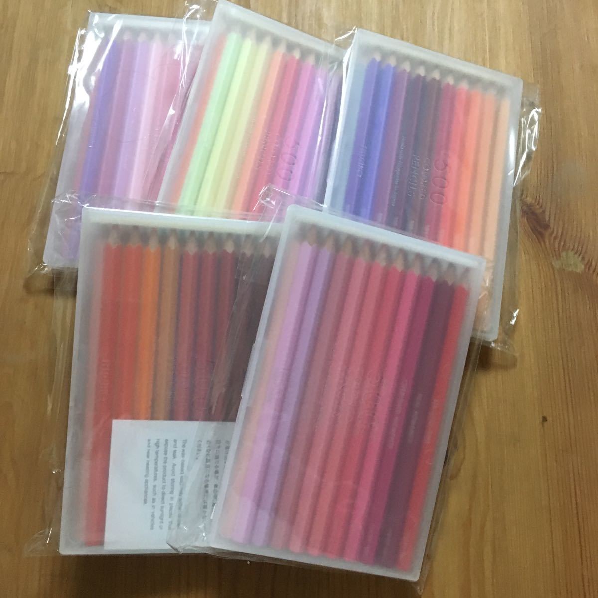 フェリシモ 500色の色鉛筆 ＆ 大人のぬりえ 2冊セット 500色の色