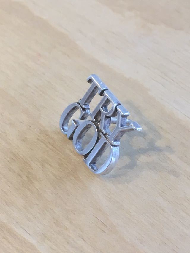 ビンテージ ティファニー TRY GOD ピンバッジ ピンバッチ Tiffany