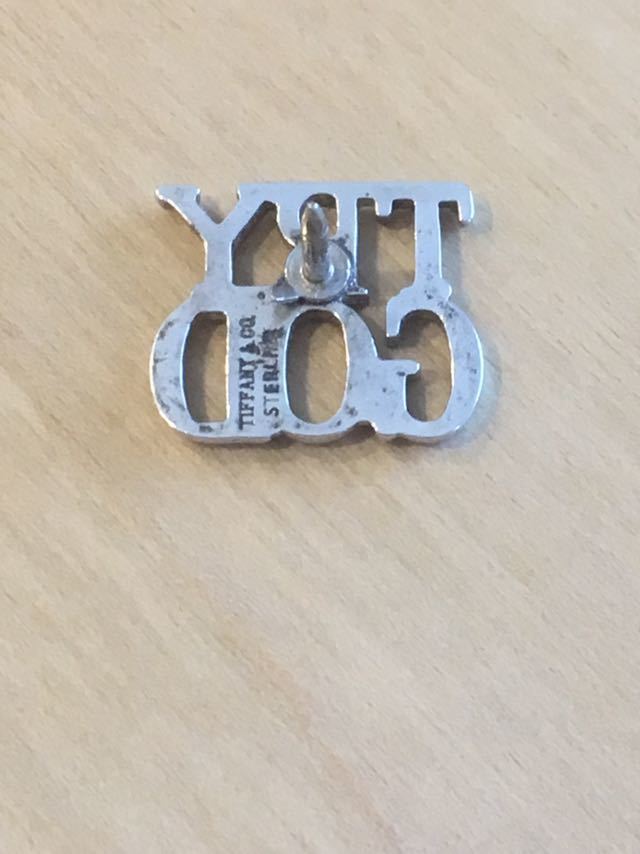 ビンテージ ティファニー TRY GOD ピンバッジ ピンバッチ Tiffany