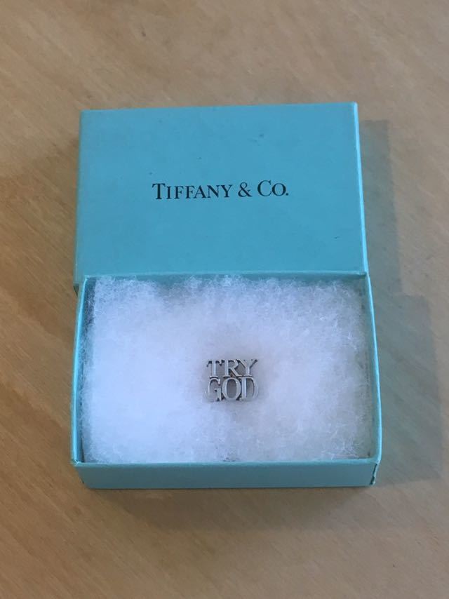 ★ラスト1点★ ティファニー GOD LOVES YOU ピンバッチ 1970s】TIFFANY&Co. ティファニー GOD LOVES YOU ピンバッチ