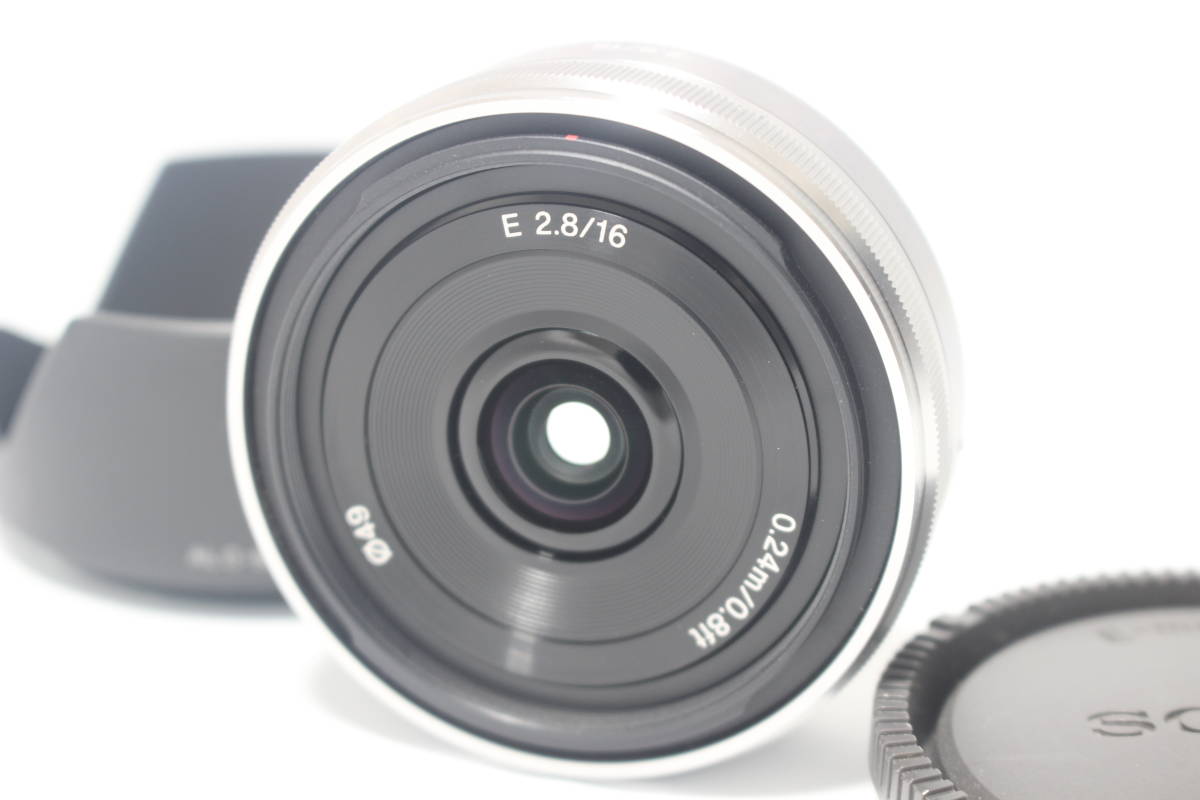 極美品◆SONY ソニー E 16mm F2.8 SEL16F28★-12