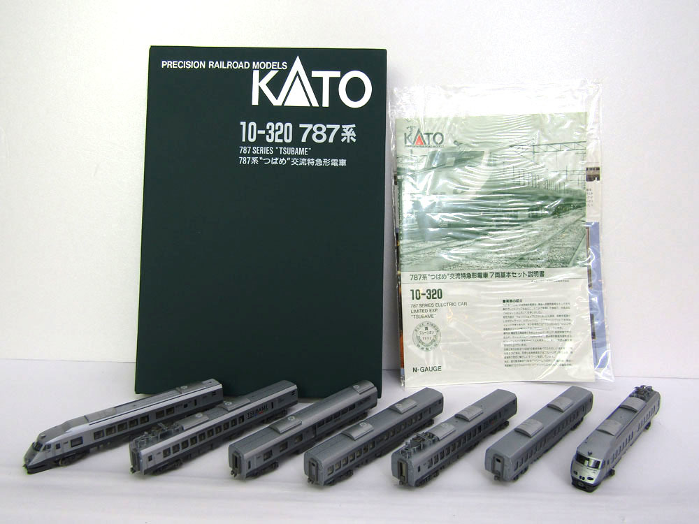 同梱可】中古品 KATO Nゲージ10-320 787系 つばめ 交流特急形電車7両