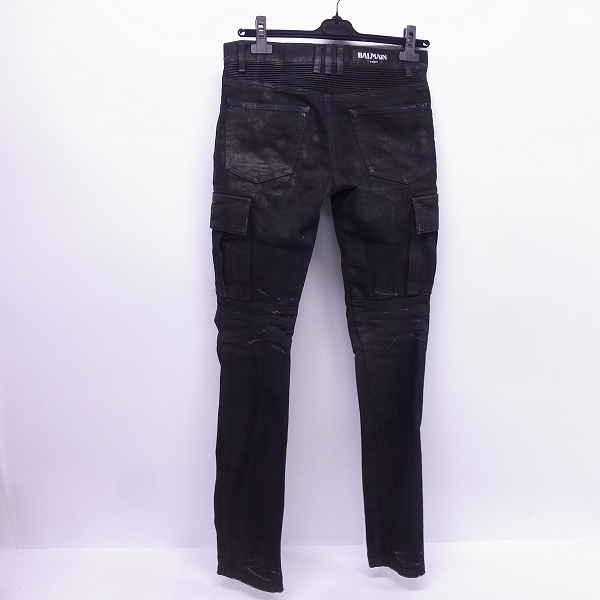 BALMAIN バイカーデニム バルマン 00s archive BALMAIN バイカーデニム