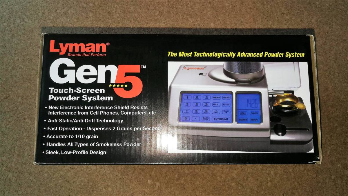  国内在庫 ／ Lyman Gen5 Digital Powder Measure ／リローディング／火薬計量／100パターンのメモリー登録／実銃 実物／射撃 狩猟(その他)｜売買されたオークション情報、yahooの商品情報をアーカイブ その他
