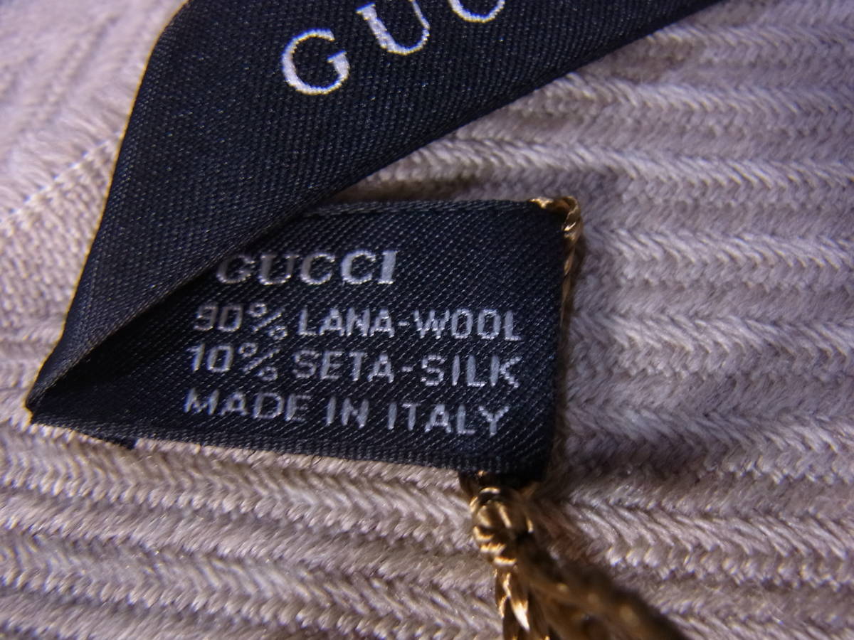 GUCCI GG柄マフラー （未使用•タグ付） GUCCI グッチ GG柄 マフラー タグ付き未使用品 ,GUCCIグッチGG柄