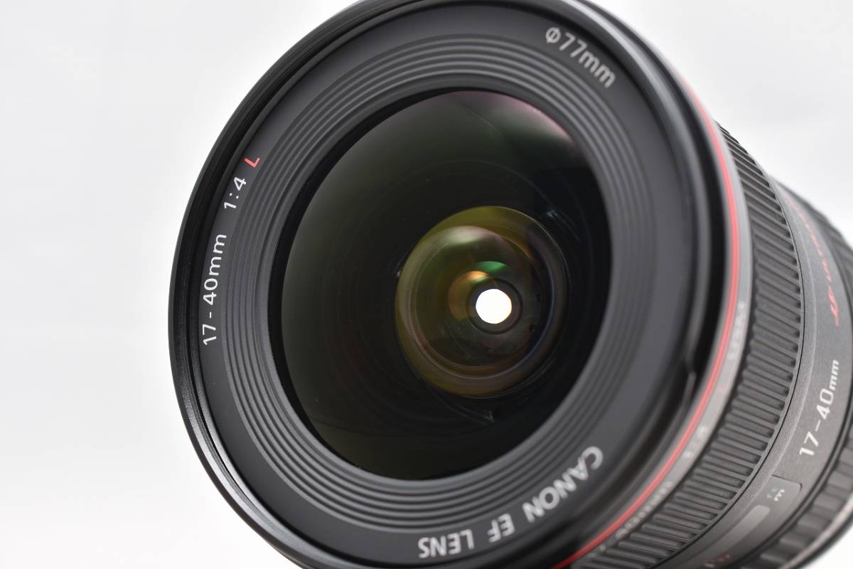 美品☆Canon キヤノン EF17-40mm F4L USM☆おまけ付 【公式通販】