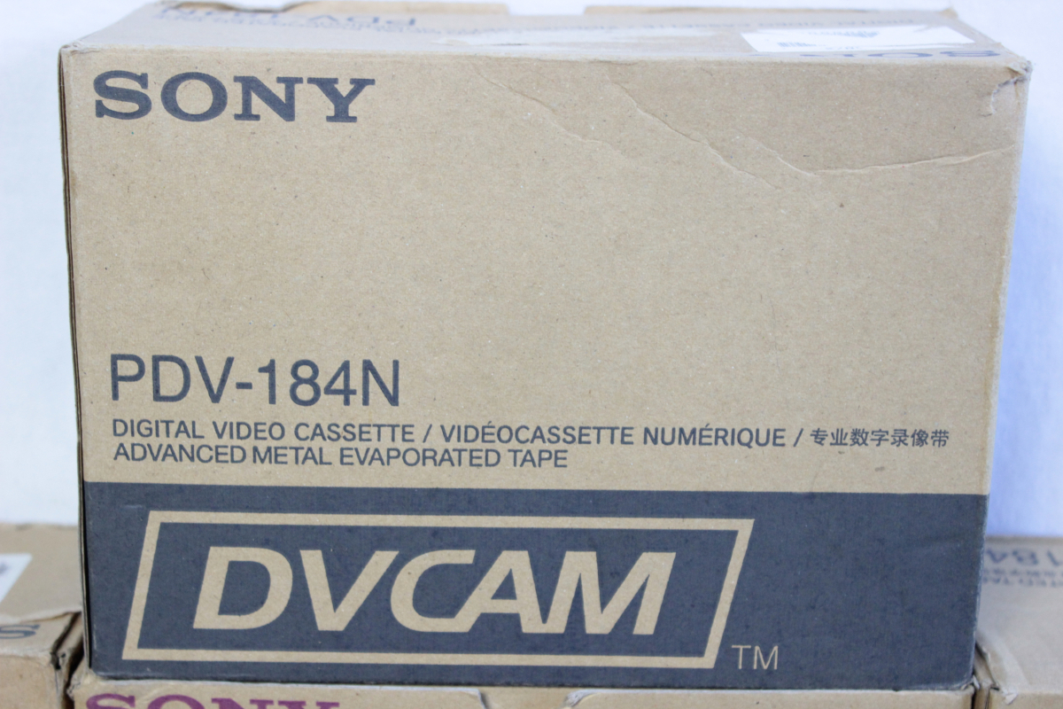 63KOO DVCAMテープ SONY PDV-184N PHDV-276DM PDV-184MEM 100本セット ソニー カセット ビデオテープ