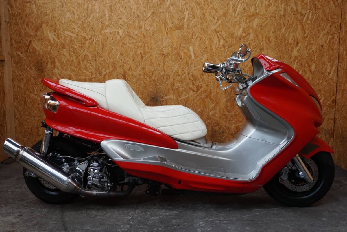 売切り!!長野県☆マジェスティ250C SG03J☆ロンホイフルカスタム!!5連 
