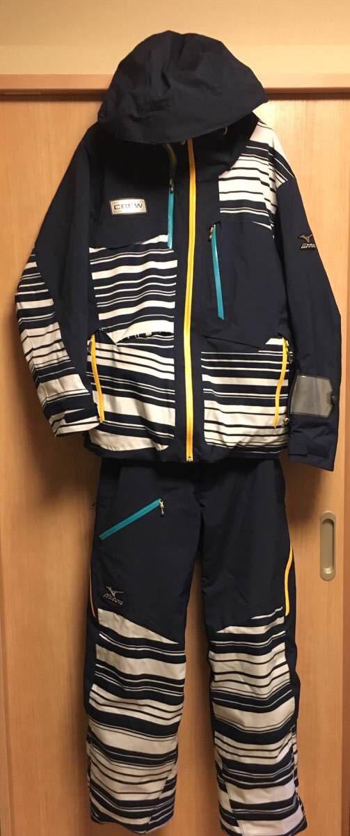 ミズノ スキーウェア 中古 MIZUNO クルーモデル | 上下 サイズM契約