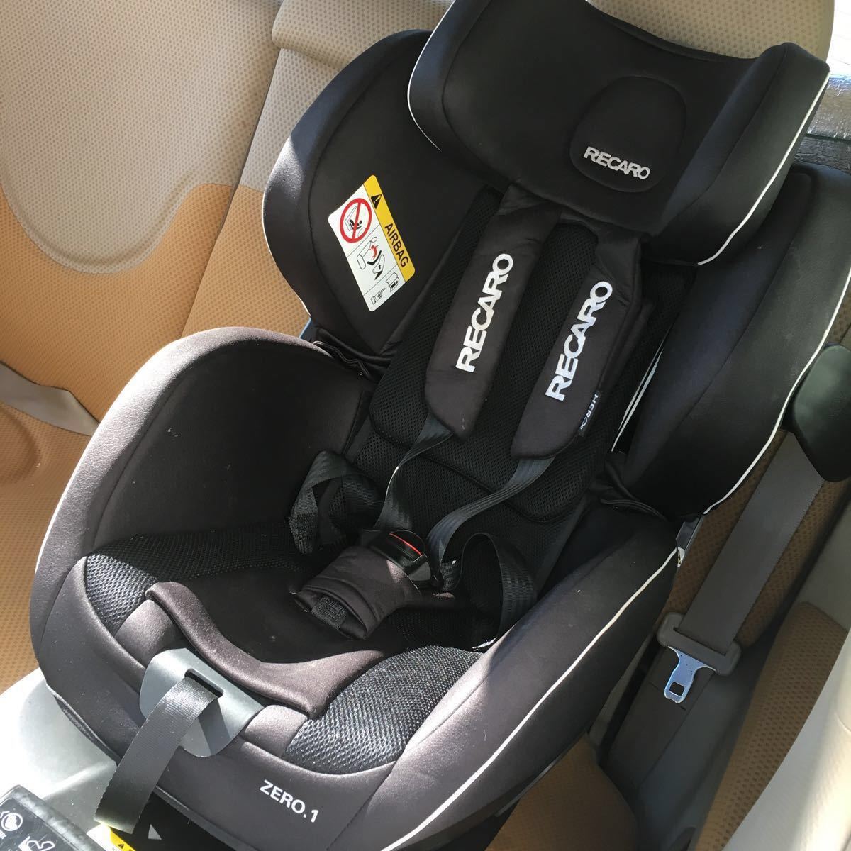 外出・移動用品 RECARO Zero1 Select チャイルドシート ISOFIX ブラック
