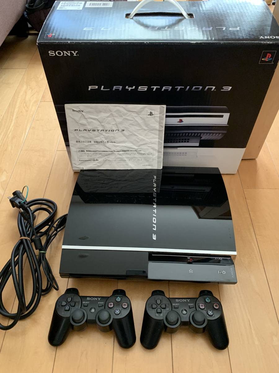 美品】PS3 本体 初期型 CECHA00☆HDD60GB☆PS2遊べる☆元箱あり