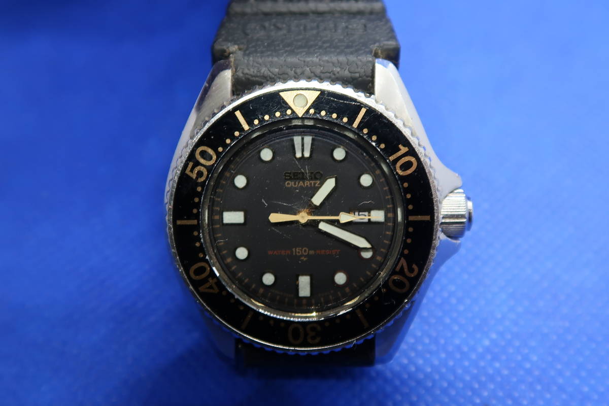 セイコー ダイバー デイト クォーツ 腕時計 2625-0010 稼働品 ボーイズ