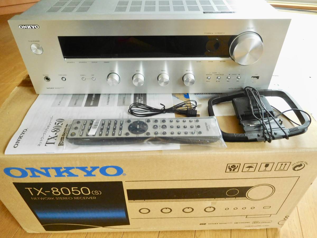 ONKYO TX-8050 ネットワーク・ステレオ・レシーバー 完動品 付属品一式