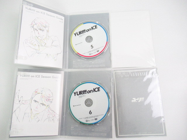 美品 ユーリ！！！ YURI on ICE DVD 全6巻 特典完備 ▼V3544