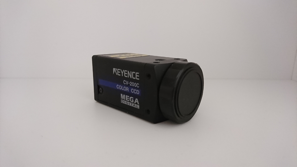 送料無料】KEYENCE キーエンス CV-200C 200万画素カラー CCDカメラ 美