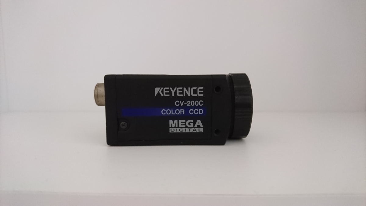 送料無料】KEYENCE キーエンス CV-200C 200万画素カラー CCDカメラ 美