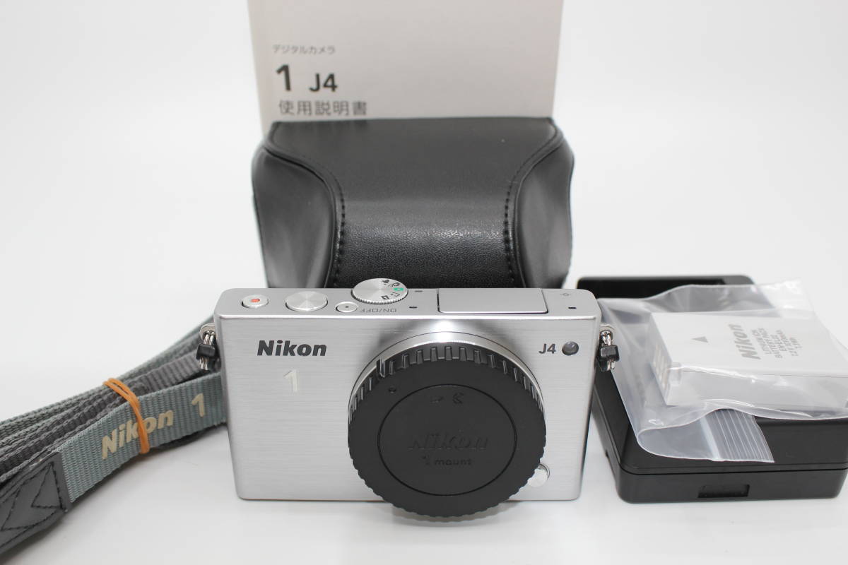 Nikon J4 ミラーレス一眼 シルバー 0 Nikon1 ボディのみ ボディ ニコン 