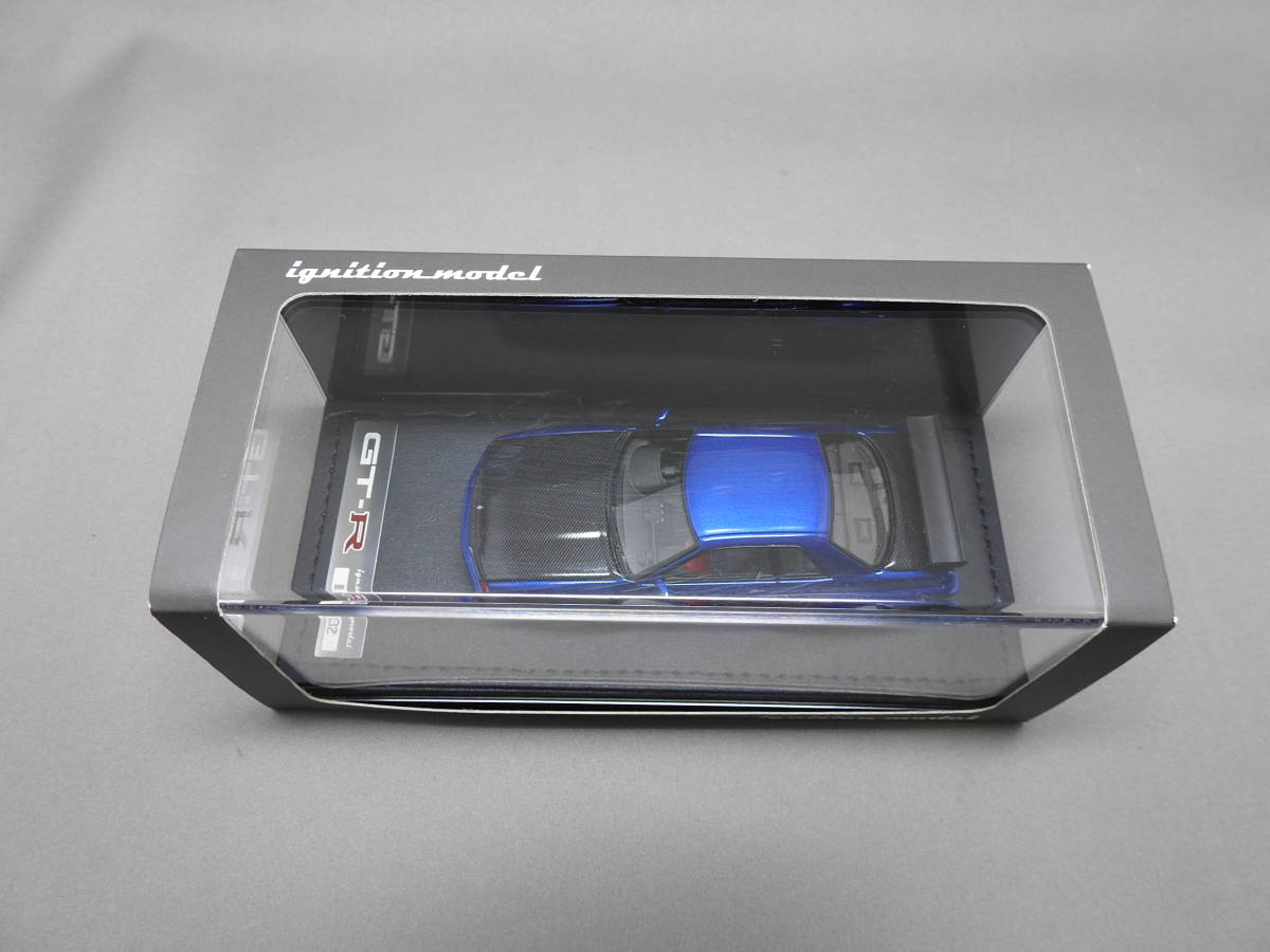 イグニッションモデル 1⁄43 GT-R R32 IG0961 ニスモ 1／43 青メタ