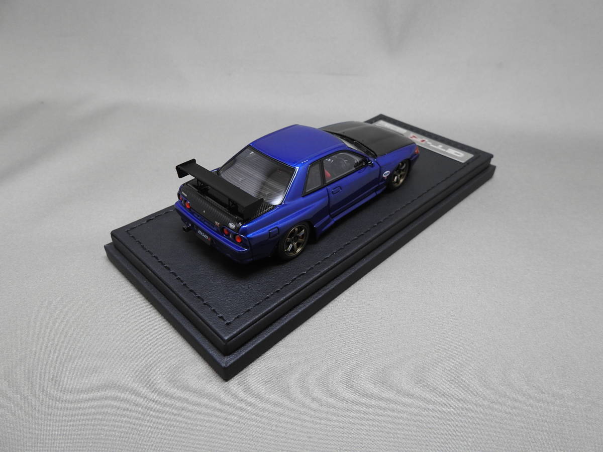イグニッションモデル 1⁄43 GT-R R32 IG0961 ニスモ 1／43 青メタ