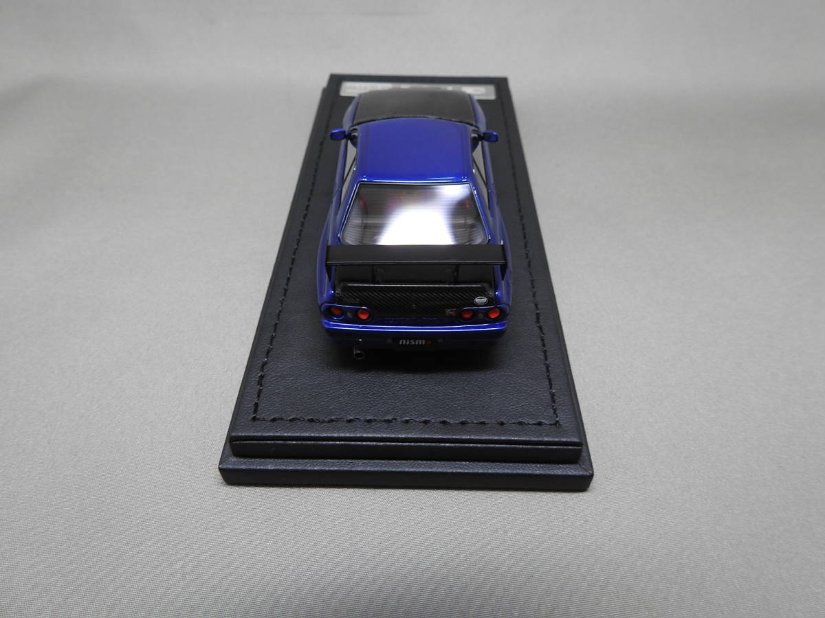 イグニッションモデル 1⁄43 GT-R R32 IG0961 ニスモ 1／43 青メタ