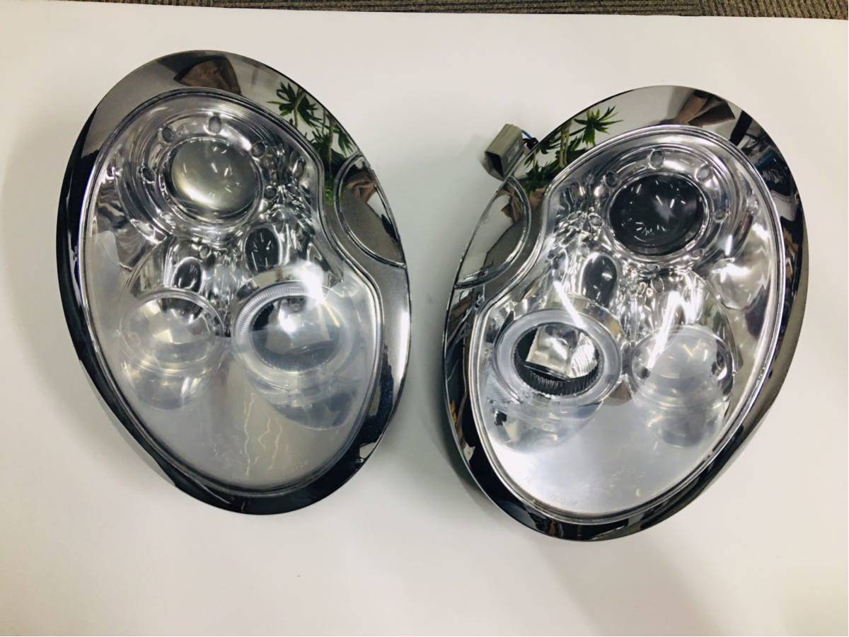 mini ミニクーパー R50 R52 R53 ヘッドライト MINI イカリングヘッド 