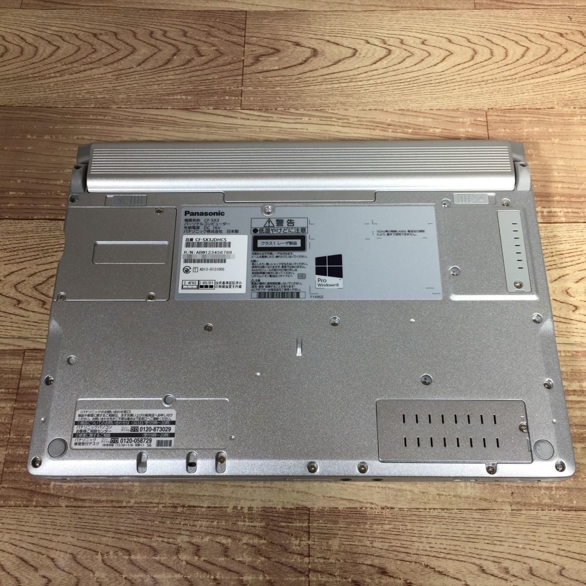 ジャンクレッツノートCF-SX3JDHCS 【美品】Panasonic Let's note CF-SX3JDHCS Core i5 4310U 2.00GHz/4GB/320GB 〔A0208〕 ジャンク&frasl;Panasonic Let\u0027s note CF