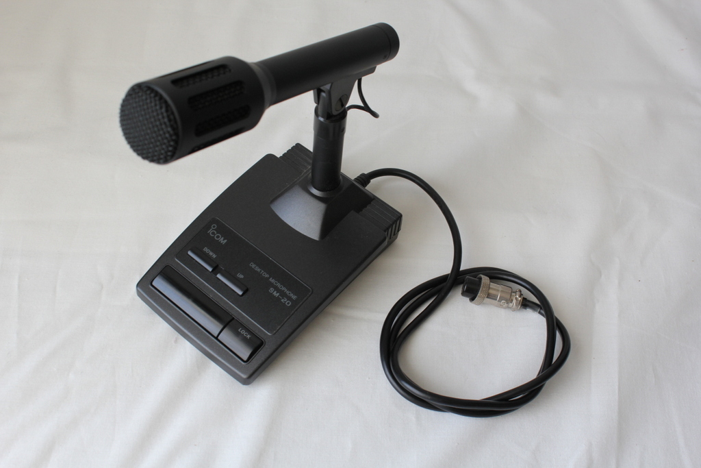 SM-20 Icom - ICOM Yahoo!オークション 「icom デスクトップマイク